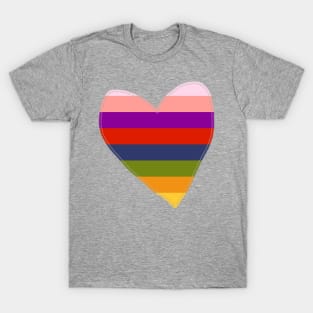 Rainbow Heart T-Shirt